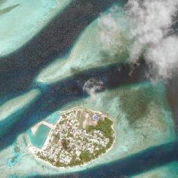 Felidhoo map(satellite map)