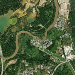 Batang Berjuntai map(satellite map)
