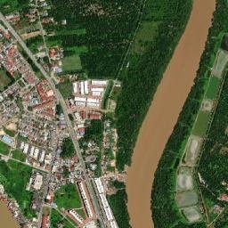 Kuala Selangor map(satellite map)