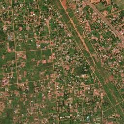 Kitgum map(satellite map)