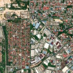 Kampung Baru Subang map(satellite map)
