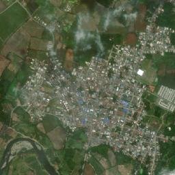 Guachené map(satellite map)