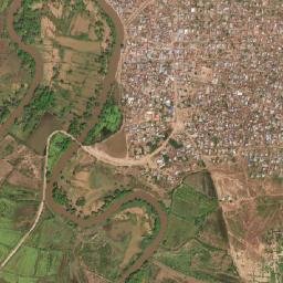 Mahaddayweyne map(satellite map)