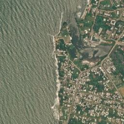 Kribi map(satellite map)