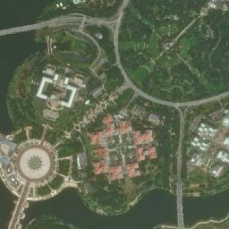 Putrajaya map(satellite map)