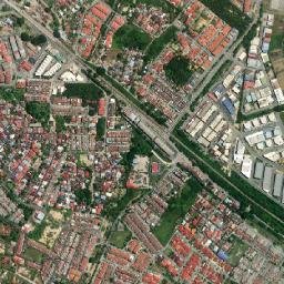 Bahau map(satellite map)