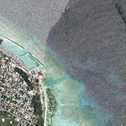 Kudahuvadhoo map(satellite map)