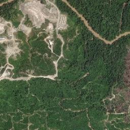 Long Ampan Aing or Abanang map(satellite map)