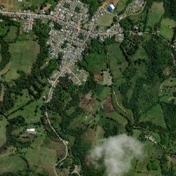 Cajibío map(satellite map)
