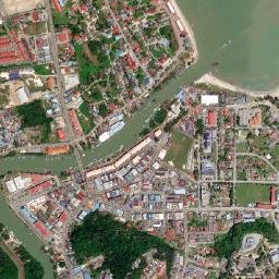 Mersing map(satellite map)