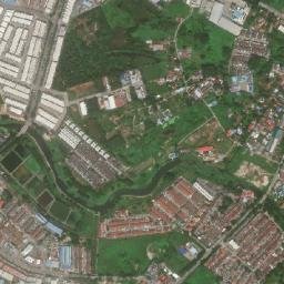 Batu Berendam map(satellite map)
