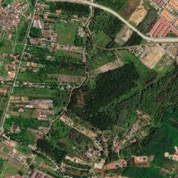 Kampung Bukit Baharu map(satellite map)