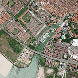 Malacca map(satellite map)
