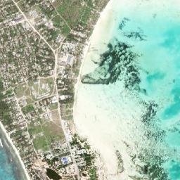 Tabwakea Village map(satellite map)