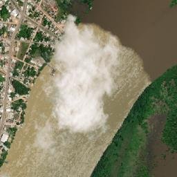 Caracaraí map(satellite map)