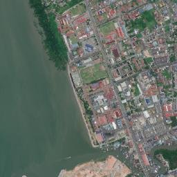 Pontian Kechil map(satellite map)