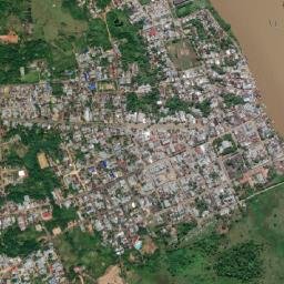 Cartagena del Chairá map(satellite map)