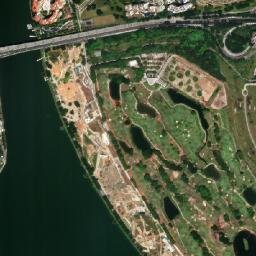 Singapore High Resolution Satellite Map