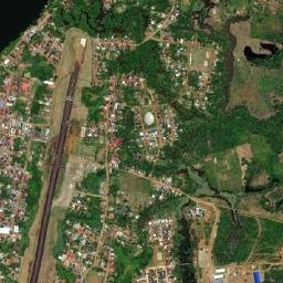 Mitú map(satellite map)