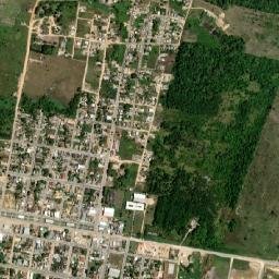 Caroebe map(satellite map)
