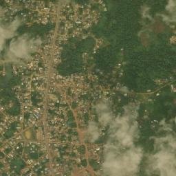 Mitzic map(satellite map)