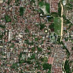 Kota Pekanbaru map(satellite map)