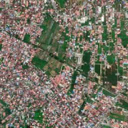 Kota Bontang map(satellite map)
