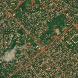 Mbandaka map(satellite map)