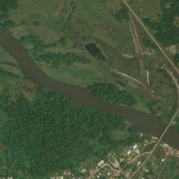 Makoua map(satellite map)