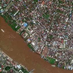 Pontianak map(satellite map)