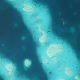 Nonouti map(satellite map)