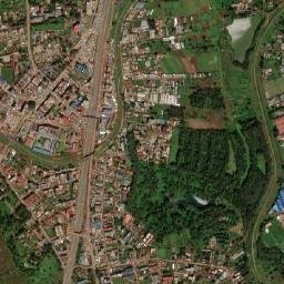 Kikuyu map(satellite map)