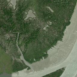 Apicum-Açu map(satellite map)