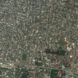 Goma map(satellite map)