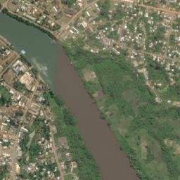 Mouila map(satellite map)