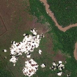 Kabupaten Kapuas map(satellite map)