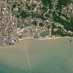 Muntok map(satellite map)
