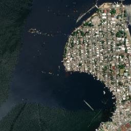 Nhamundá map(satellite map)