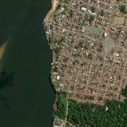 Mocajuba map(satellite map)