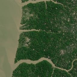 Cajapió map(satellite map)