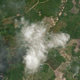 Kabupaten Belitung map(satellite map)