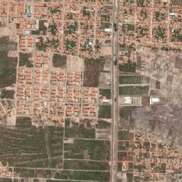 Parnaíba map(satellite map)