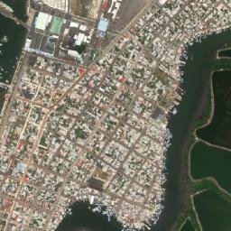 Puerto Bolívar map(satellite map)