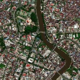 Kota Banjarmasin map(satellite map)