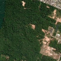 Tefé map(satellite map)