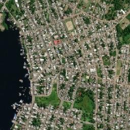 Maués map(satellite map)
