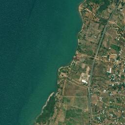 Satellite view of Croco Beach