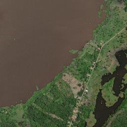 Monção map(satellite map)