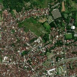 Lahat Regency map(satellite map)