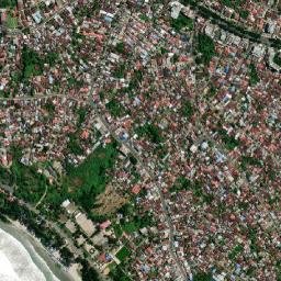 Bengkulu map(satellite map)